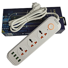 Mua Ổ Cắm Điện CYX-A01 tiện dụng an toàn chống giật có 4 cổng sạc USB