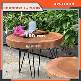 Mua BỘ STREET COFFEE GỖ XÀ CỪ (BÀN +1 2 3 4 5 6 GHẾ)