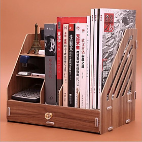 Mua Kệ gỗ lắp ráp để đồ vật dụng để bàn gọn gàng Wood&Oraganiz