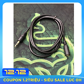 Dây nối dài loa-tai nghe dài 1.5 mét đen