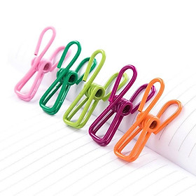 Mua Set 5 kẹp sắt phơi quần áo đa năng nhiều màu