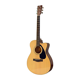 Hình ảnh Đàn Guitar Acoustic, Guitar thùng - Yamaha FS100C - Natural, dáng hòa nhạc Cutaway, mặt đàn gỗ vân sam - Hàng chính hãng