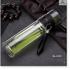 Bình giữ nhiệt 2 lớp thủy tinh cao cấp Luxury Travel Bottles