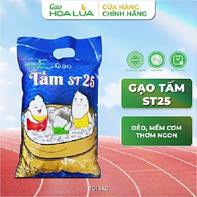 Gạo Tấm ST25 HOALUA Rice - Dẻo mềm, thơm ngon 12-3KG