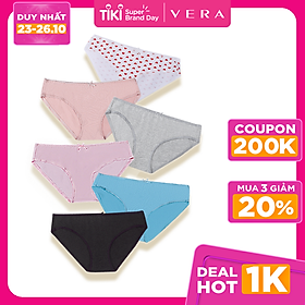 Combo 10 Quần Lót Love Vera Cotton 7166 8397 Mẫu Ngẫu Nhiên