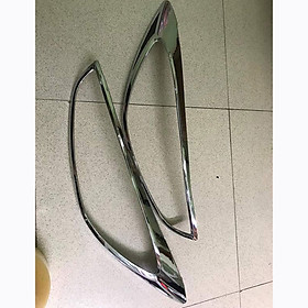 Ốp Viền Đèn Pha, Hậu Mạ Crom Dành Cho Xe Ô Tô Mazda 3 2015-2019