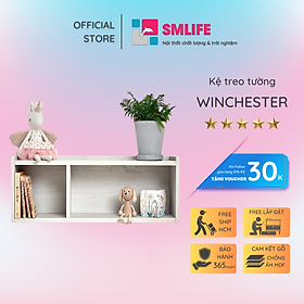 Mua Giá sách treo tường đẹp nhỏ gọn SMLIFE Winchester