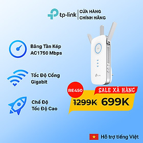 Mua Bộ Mở Rộng Sóng Wi-Fi AC1750 TP-Link RE450 - Hàng Chính Hãng