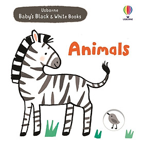 Usborne Baby's Black And White Books: Animals