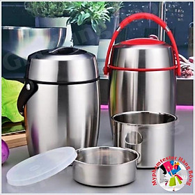 Cặp lồng inox xịn 304 cao cấp 1,2 lít và 1,5 lít