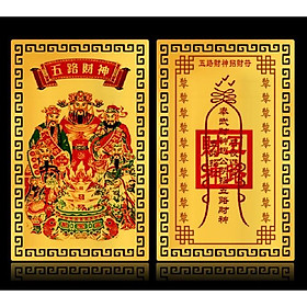 Mua Ngũ Lộ Thần Tài - đã được khai quang  xin lộc