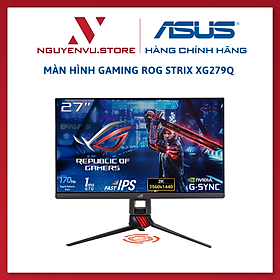 Mua Màn hình chuyên game ROG Strix XG279Q HDR 27 inch WQHD (2560 x 1440)  công nghệ Fast IPS  có thể ép xung lên tới 170Hz (Trên 144Hz)  1ms (GTG)  ELMB SYNC  Tương thích G-SYNC  DisplayHDR  400 - Hàng Chính Hãng