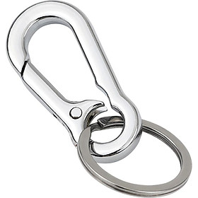 Jinda Japan and the United States RIMEI men's car key ring stainless steel creative key ring ring surface chrome to send boyfriend birthday gift RMA270