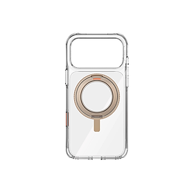 Ốp Lưng Mỏng Nhẹ Sạc Không Dây Từ Tính UNIQ SWIVIX cho iPhone 17 Pro/ 17 Pro max Chống Ố Vàng, Kèm Đế Xoay 360 độ_Hàng chính hãng