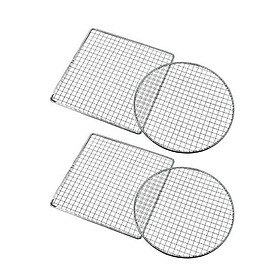 Mua Set 2 vỉ nướng Inox Cao Cấp  An Toàn - Nội Địa Nhật Bản