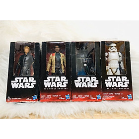 Bộ đồ chơi mô hình trang trí nhân vật Star Wars - Set 4 nhân vật