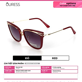 Gọng kính mát sw8019 chống uv thời trang nữ cá tính siêu bền OURESS