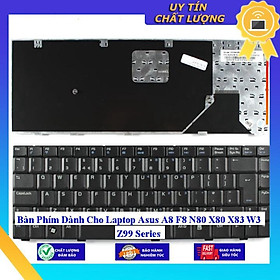 Bàn Phím dùng cho Laptop Asus A8 F8 N80 X80 X83 W3 Z99 Series  - Hàng Nhập Khẩu New Seal
