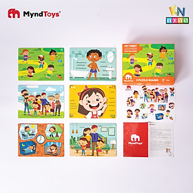 Đồ Chơi Xếp Hình MyndToys - My First Learning Cho Bé Từ 2.5 Tuổi - Nhiều