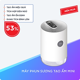 Mua Máy Phun Sương Tạo Ẩm Mini Dung Tích Bình Chứa 1 Lít  Phạm Vi Khuếch Tán 5-10m2 Với Nút Nhấn Cảm Ứng Tiện Lợi