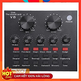Mua Sound Card V8 Blutooth . Tích Hợp Chế Độ Autotune   Phiên Bản Tiếng Anh Cực Hay   Dễ Sử Dụng