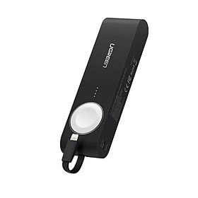 Mua Ugreen UG20845CD129TK 4400mAh màu Đen Sạc dự phòng + cáp sạc Iphone + đồng hồ Apple có chip MFI - HÀNG CHÍNH HÃNG