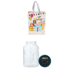 Electronic Digital Coin Counting With Gift Bag For Children's Boys And Girls