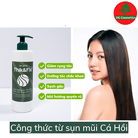 Dầu Gội Kích Thích Mọc Tóc Thảo Dược Thik & Fix Dành Cho Nữ - Phục Hồi Tóc Hư Tổn,Dưỡng Tóc Suôn Mượt Óng Ả