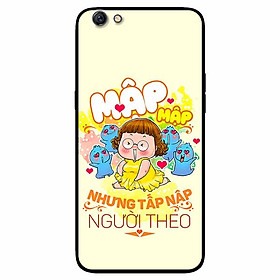 Ốp lưng in cho Oppo A83 Mẫu Mập Tấp Người Theo Nữ