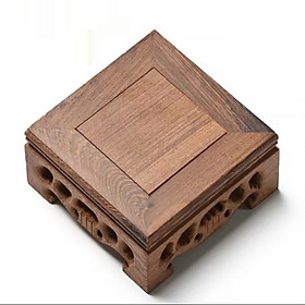 Mua ĐẾ GỖ VUÔNG 14 x 14 cm    Gỗ TỰ NHIÊN
