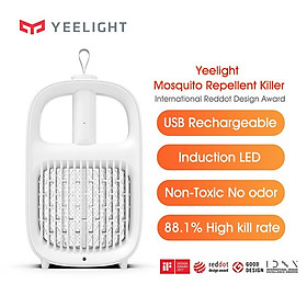 ĐÈN UV CHỐNG MUỖI KIÊM VỢT MUỖI XIAOMI YEELIGHT YLGJ04YI – BẢN QUỐC TẾ NHẬP KHẨU 