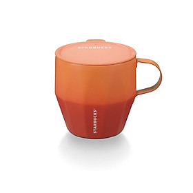 Cốc Mug Starbucks 14Oz(414ml) SS ORANGE FACETED