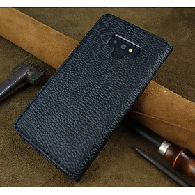 Bao Da cho Samsung Galaxy Note 9 Da Bò Thật May Thủ Công