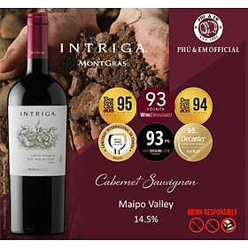 Rượu Vang Đỏ Chile MontGras Intriga Cabernet Sauvignon