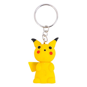 Móc Khóa Đơn Pikachu Dona Clay PK01