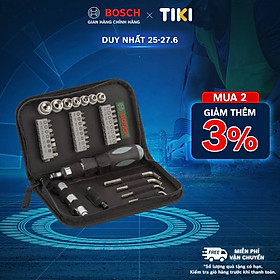 Mua Bộ Vặn Vít Đa Năng 38 Món Bosch – 2607019506 (Hộp Đen)