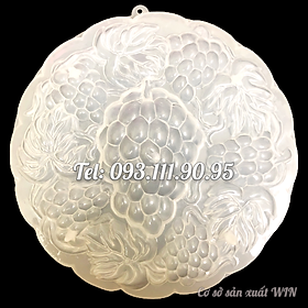Mua Khuôn rau câu sinh nhật  cưới hỏi chùm nho – Khuôn hình tròn loại 20 cm - Mã số 1416