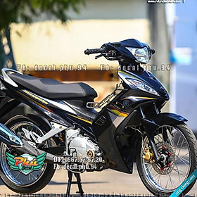 Tem rời dành cho xe EX 135 2006-2010 Spark đen