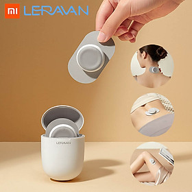 Miếng dán mát xa ma thuật Xiaomi Youpin LF Leravan với hộp sạc TENS Xung