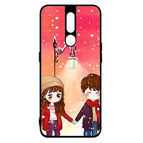Ốp lưng dành cho điện thoại Oppo F11 Pro Couple Nắm Tay- Hàng Chính Hãng