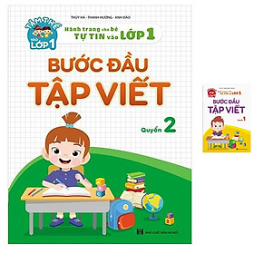 Sách - Bước đầu tập viết (Combo 2 quyển)