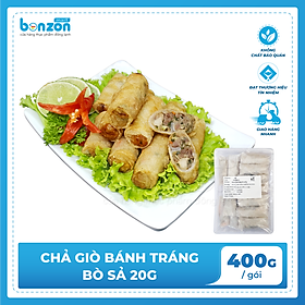 Chả giò bánh tráng bò sả 400g