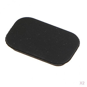 2 Pieces Terminal Port   Bottom Rubber Cover for Canon 40D 50D 7D 5DII