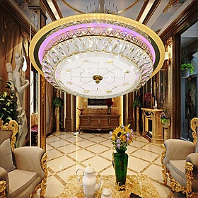 Đèn áp trần ML5038-10 LED 3 màu, hoa văn thiết kế nổi bật