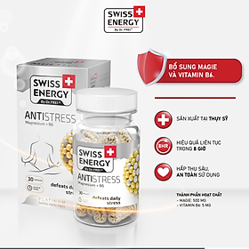 Viên Nang Hỗ Trợ Giảm Stress Swiss Energy Antistress Hộp 30 Viên