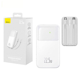 Mua Pin sạc dự phòng Baseus Comet Series Dual-Cable Digital Display Fast Charge Power Bank 22.5W (PPMD)- hàng chính hãng