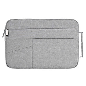 Túi chống sốc SmileBox chuyên dụng cho laptop 4 ngăn quai xách đứng, vải không thấm nước cho laptop, máy macbook 13in / 14in / 15in- Hàng chính hãng