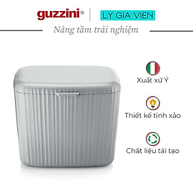 Thùng Rác Dành Cho Nhà Bếp Guzzini Bio Wasty Food Waste Caddy - Nhựa Kháng Khuẩn, Dễ Dàng Vệ Sinh và Đóng Mở Bằng Một Tay