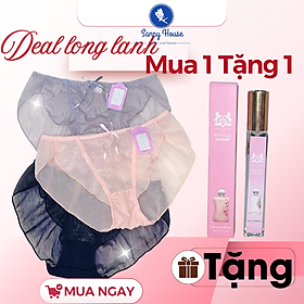 Combo Mix 3 Quần Lót Nữ Nhiều Mẫu Tặng Kèm 10ml Nước Hoa Chính Hãng