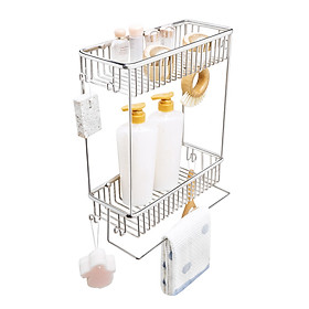 Kệ xà bông lưới đa năng 2 tầng inox 304 TOVASHU L3T